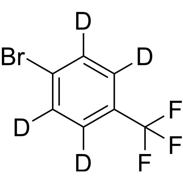 1-Bromo-4-(trifluoromethyl)benzene-d4 (4-Bromo-α,α,α-trifluorotoluene-d4) 1219799-09-3